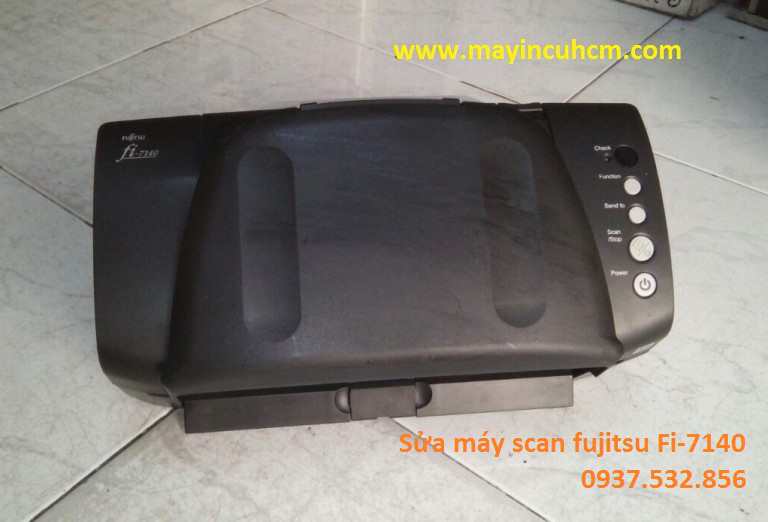 Chuyên sửa máy scan Fujitsu FI-7140, 7160, 7180, 7240, 7260 giá rẻ uy tín