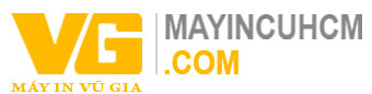 Logo máy in vũ gia
